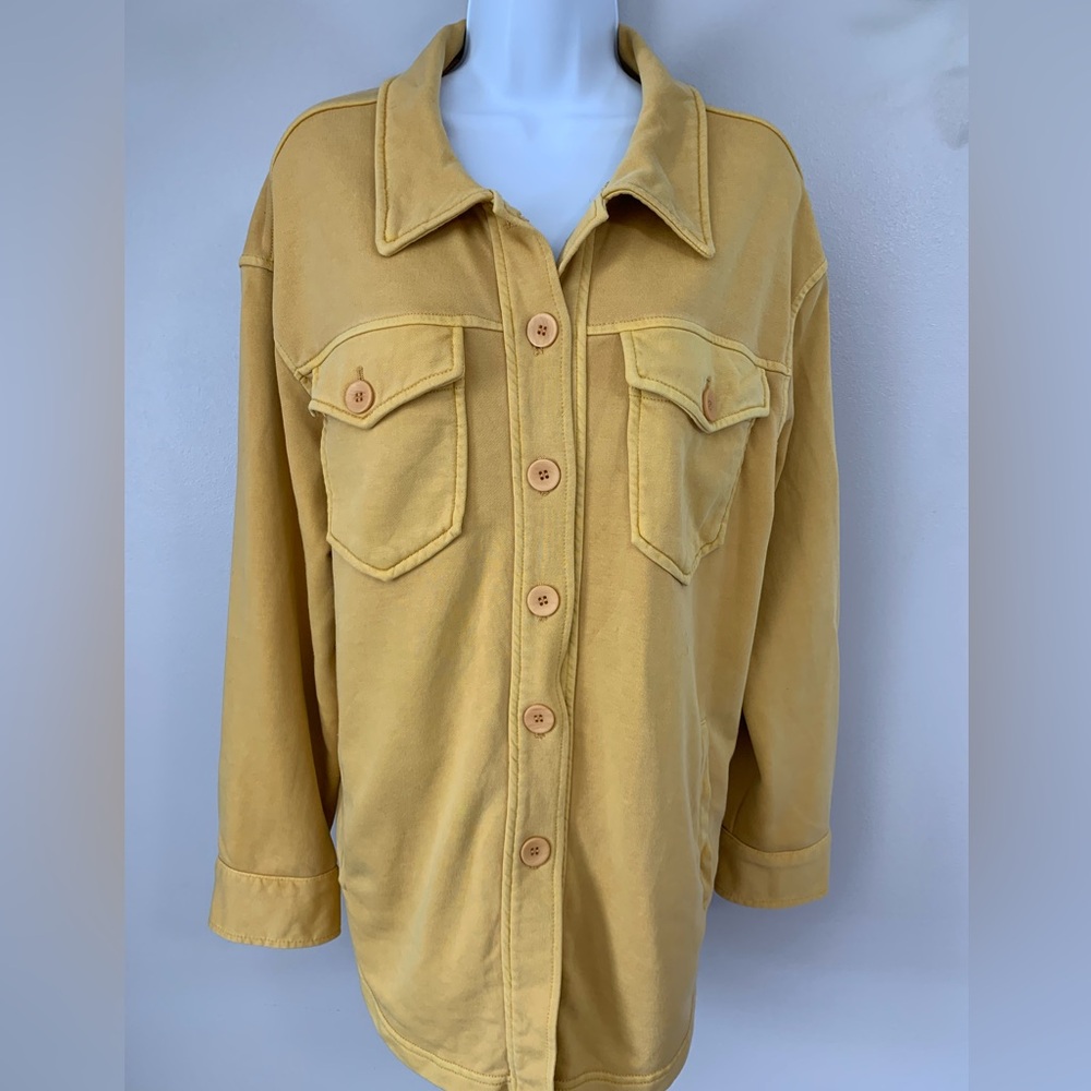 Avec Les Filles Mustard Jacket